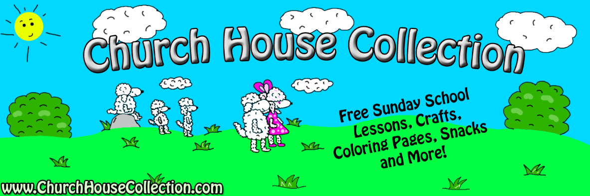 Welcome to Church House Collection! We are a children's ministry website that offers free Sunday school lessons, Sunday school crafts, Sunday school clipart, Sunday school coloring pages, Sunday school snacks and ideas on how to make it, Sunday school puzzles and mazes, and so much more. If you teach Sunday school or children's church then you have come to the right place! Everything we offer is 100 percent free for you to use in your children's ministry. We have lots of printable templates that you can just print off and make copies of for the kids. From old testament to new testament, we have it all! We have done a lesson plan on each Bible story and guess what?! Each lesson plan that we did comes with matching coloring pages, snacks, mazes, crafts and more. We have Sunday school lessons plans on these Bible stories below: Adam and Eve Sunday School Lessons, Abraham Sunday School Lessons, Daniel In the Lion's Den Sunday School Lessons, David And Goliath Sunday School Lessons, God's Creation Sunday School Lessons, Jacob and Esau Sunday School Lessons, Jacob's Ladder Sunday School Lessons, Jonah And The Whale Sunday School Lessons, Joseph And The Coat of Many Colors Sunday School Lessons, Lot's Wife Turns Into A Pillar Of Salt Sunday School lessons, Noah's Ark Sunday School lessons, Queen Ester Sunday School Lessons, Samson and Delilah Sunday School Lessons, Saul and the witch of Endor Sunday School Lessons, Ten Plagues of Egypt Sunday School lessons, The Ten Commandments Sunday School Lessons, New Testaments Sunday School Lessons, Old Testament Sunday school lessons, Armor of God Sunday school lessons, The birth of baby Jesus Sunday school Lessons, Born Again Sunday school lessons, Fruit of the Spirit Sunday school lessons, Jesus Calms The Storm Sunday school lessons, Jesus turns water into wine Sunday school lessons, His Eye is on the Sparrow Sunday school lessons, The Last Supper Sunday school lessons, Jesus Raised Lazarus From the Dead Sunday school lessons, Mansions In Heaven Revelation Sunday school lessons, Parables of Jesus Sunday school lessons such as The parable of The Lost Sheep Sunday school lessons, The parable of The Wise Man built his house upon the rock and the foolish man built his house upon the sand Sunday school lessons, The parable of the widow woman and the unjust judge Sunday school lessons, The parable of the mustard seed Sunday school lessons, The pearl of great price Sunday school lessons, The parable of the prodigal son Sunday school lessons, The parable of the sower Sunday school lessons, Paul bitten by a viper Sunday school lessons, The Day of Pentecost Sunday school lessons, The Woman at the well Sunday school lessons, Washing My Sins clean Sunday school lessons, Zacchaeus And Jesus Sunday School Lessons. We also have Seasonal Sunday school lessons. For the fall section we have Candy Apple Sunday school lessons, Candy Corn Sunday school lessons, Corn Sunday school lessons, Acorn Sunday school lessons, Pumpkin Sunday school lessons, Scarecrow Sunday school lessons, Hay Sunday school lessons, turkey thanksgiving Sunday school lessons, Christmas Sunday school lessons, Snowman Sunday school lessons, Angel Sunday school lessons, Happy Birthday Jesus Sunday school lessons, The Birth of Jesus Sunday school lessons, Nativity Sunday school lessons, Three Wise Men Sunday school lessons, Valentine's Day Sunday school lessons, Easter Sunday school lessons, My Heart Belongs to Jesus Sunday school lessons, Jesus Loves The Little Children Sunday school lessons, Daylight Savings Time Sunday School Lessons