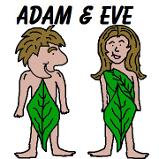 Adam and Eve Sunday School Bible Coloring Pages