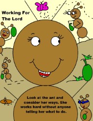Ant Bible Story Telling Picture Image Ant Labor Day Working For The Lord Clipart