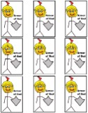 Armor of God Template Cupcake Toppers Magnets Stickers Wreath Craft Popsicle Stick Puppets