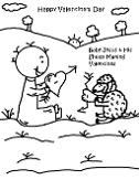 valentines day coloring pages for sunday school - photo #20