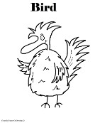 Bird Coloring Pages- Animal Coloring Pages for kids