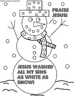 Sunday School Coloring Pages on Coloring Pages Jesus Washed All My Sins As White As Snow Sunday School