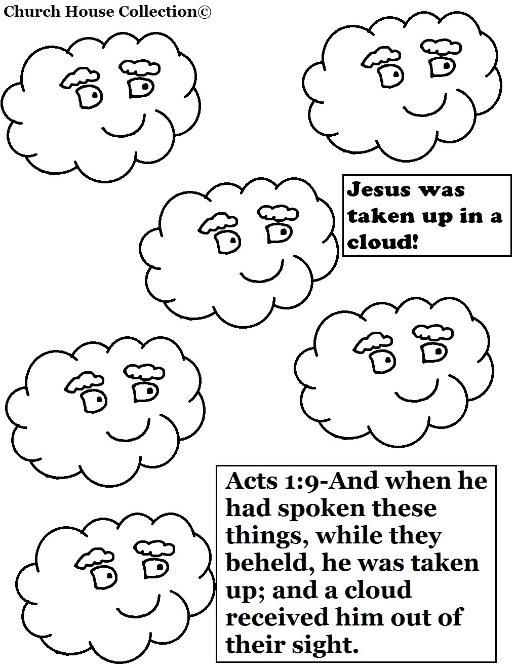 acts 1 coloring pages - photo #6