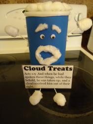 Cloud Sunday School Lesson Cloud Treats