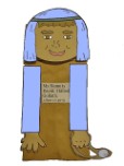 David and Goliath Paper Lunch Bag Craft