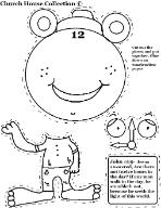 Daylight Savings Time Clock Cuout Activity Sheet for kids