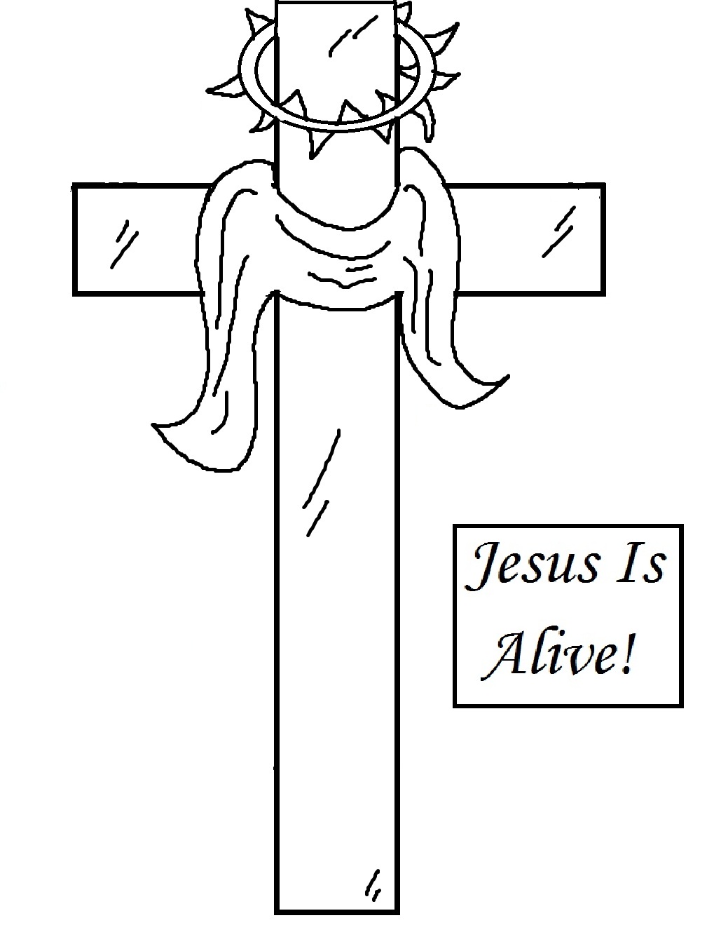 clip art easter black and white - photo #46