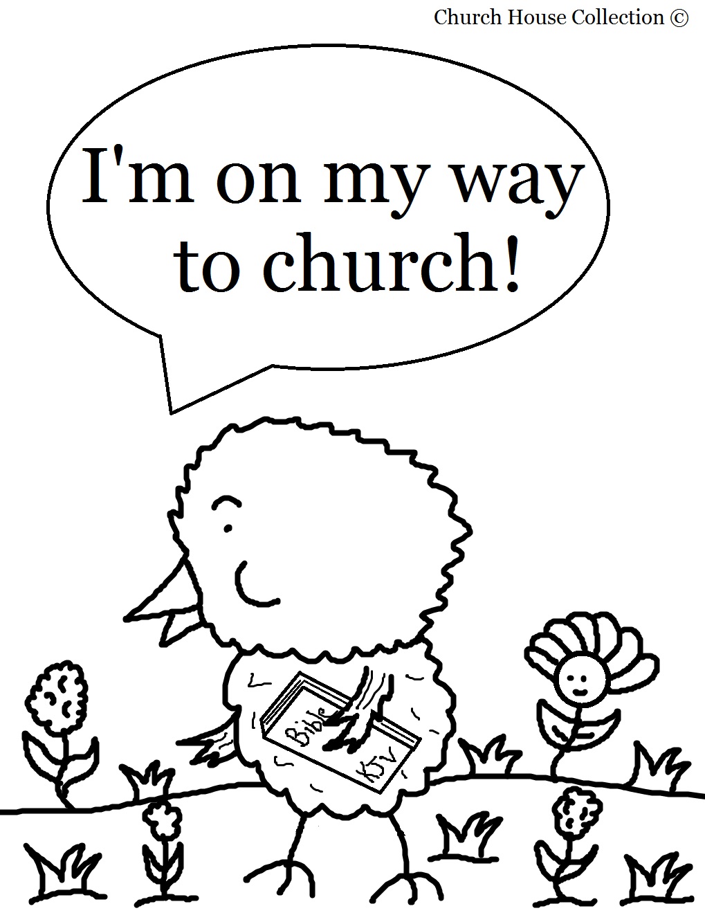 sunday school easter coloring pages - photo #2