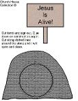 Easter Tomb Template- Easter Cutout Picture