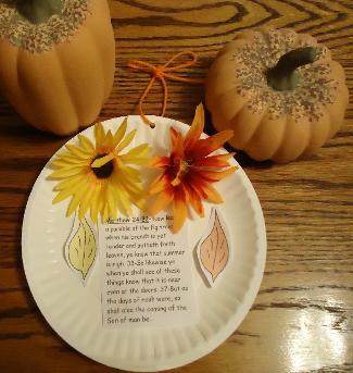 Fall Paper Plate Craft