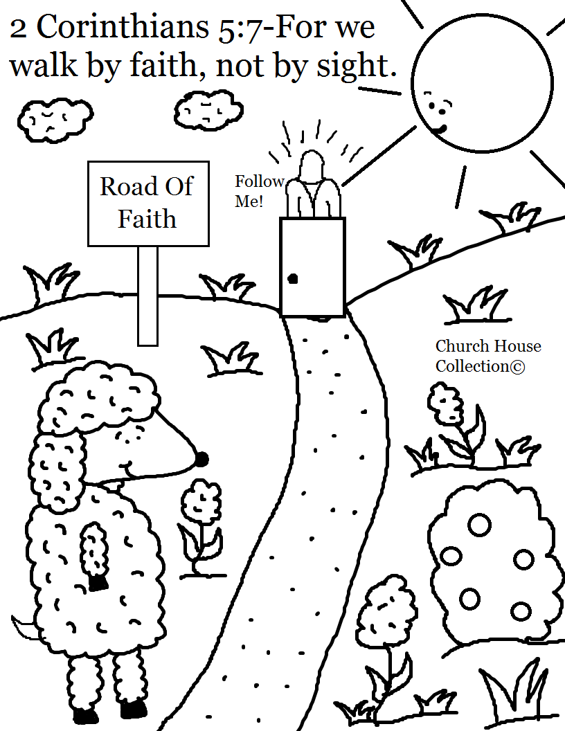 faith coloring pages - photo #20