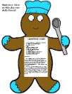 Gingerbread Recipe Print Out