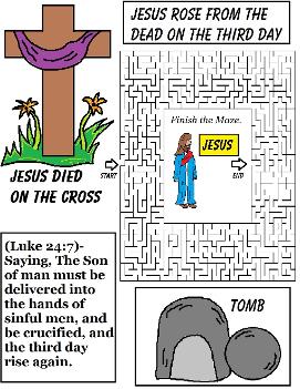 Easter Resurrection Maze