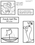 Jonah and the whale activity page