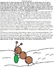 Ant Labor Day Sunday School Lesson