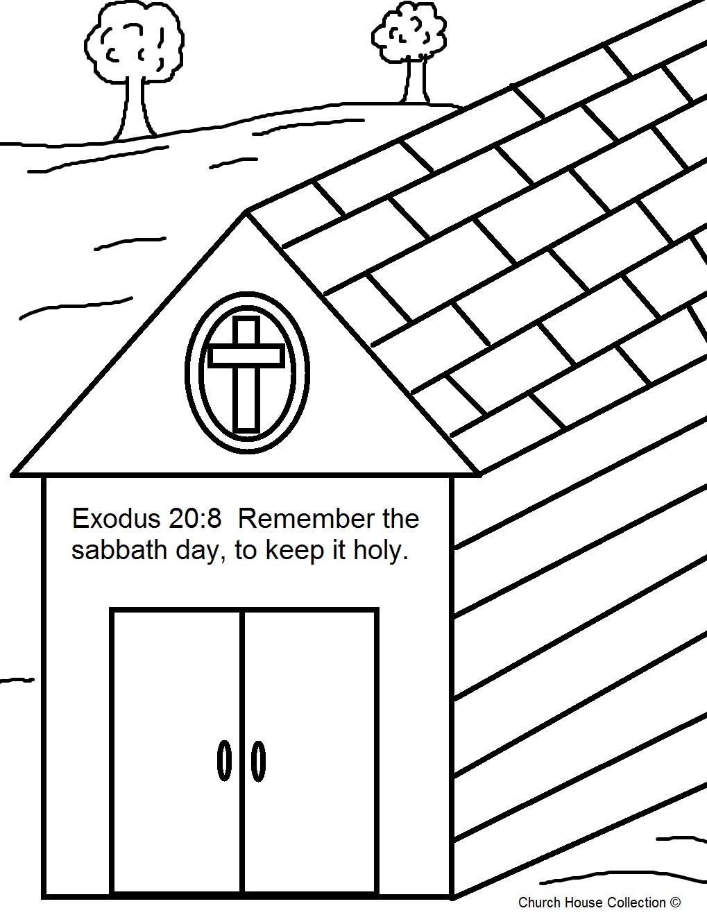 sabbath day coloring pages and activities - photo #15