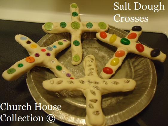 Easter Salt Dough Crosses