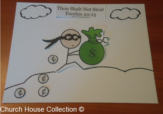 Thou Shalt Not Steal Sunday School Lesson