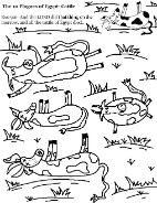 The 10 Plagues of Egypt Coloring Pages