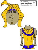 Ten Plagues of Egypt Activity Sheet Pharaoh