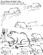 The 10 Plagues of Egypt Coloring Pages