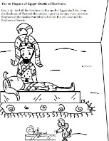 The 10 Plagues of Egypt Coloring Pages