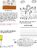 The parable of the mustard seed wild card sunday school lesson activity sheet for kids