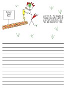 The parable of the mustard seed writing paper