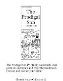 The prodigal son printable bookmark to color