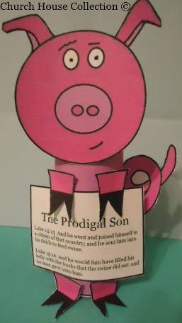 The Prodigal Son Toilet paper roll craft