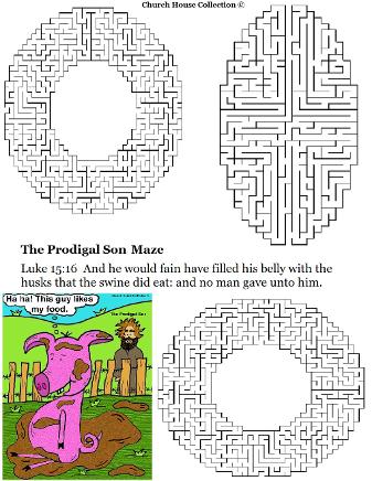 The prodigal son maze