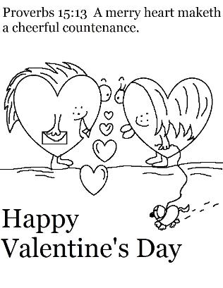 Valentine Heart Coloring Pages