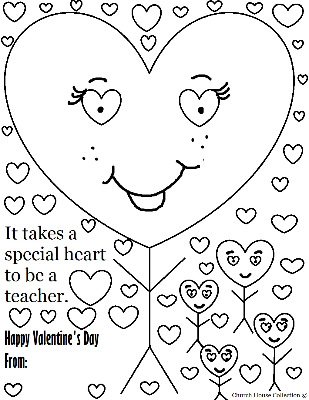 Church House Collection Blog Valentine39s Day Coloring