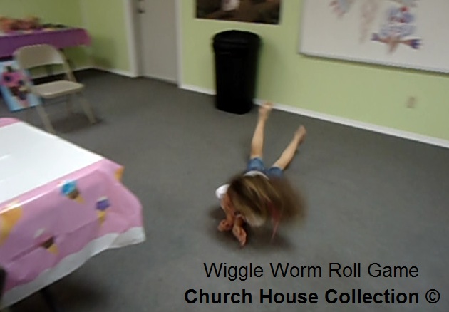 Wiggle Worm Roll Game For Children's Church