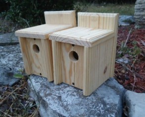 Wooden Birdhouses