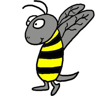 Spring Bee Clipart