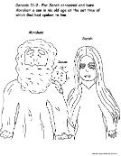 Abraham Coloring Pages