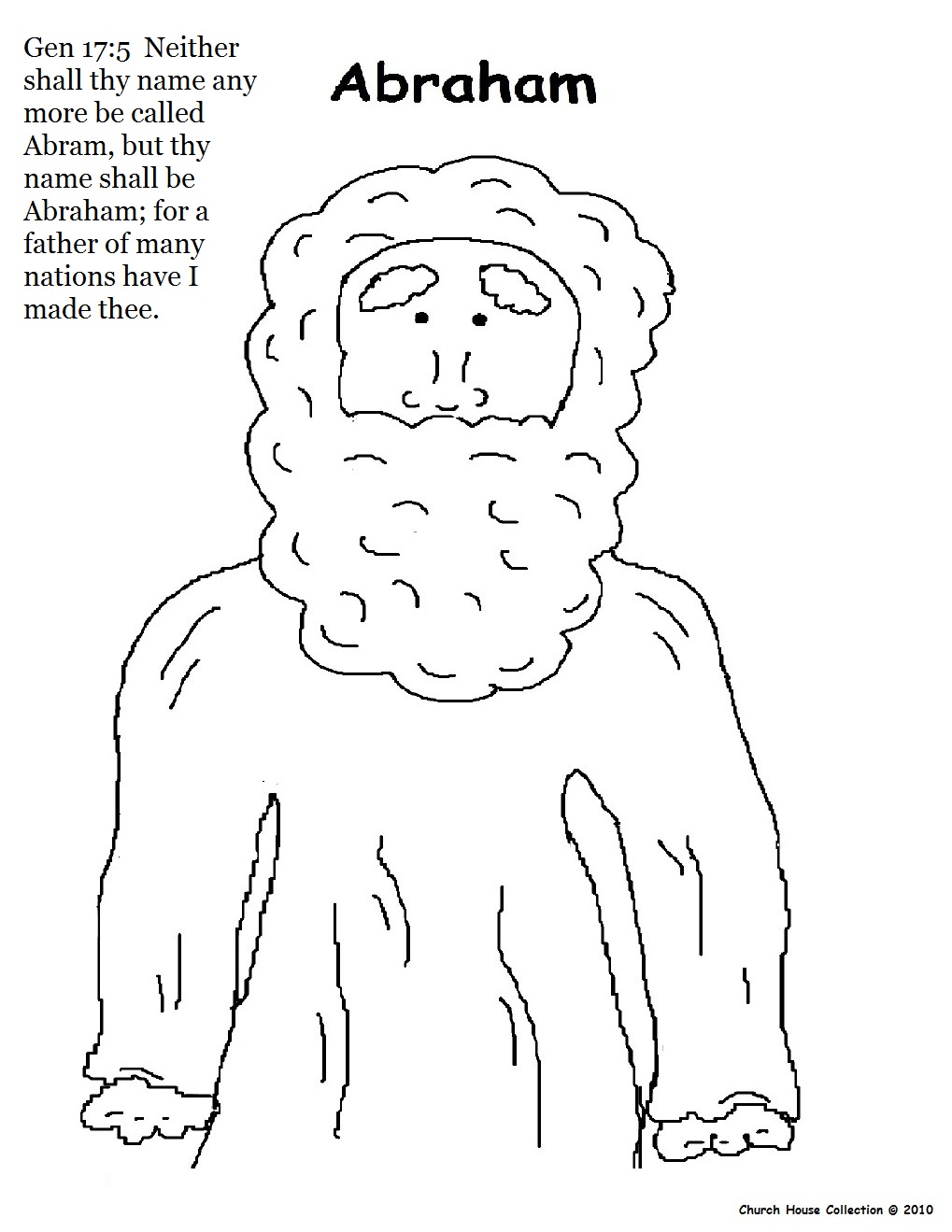 abraham and sarah printable coloring pages - photo #38