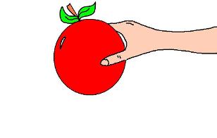 Adam and Eve Cliaprt Eve Holding Apple Clipart Picture