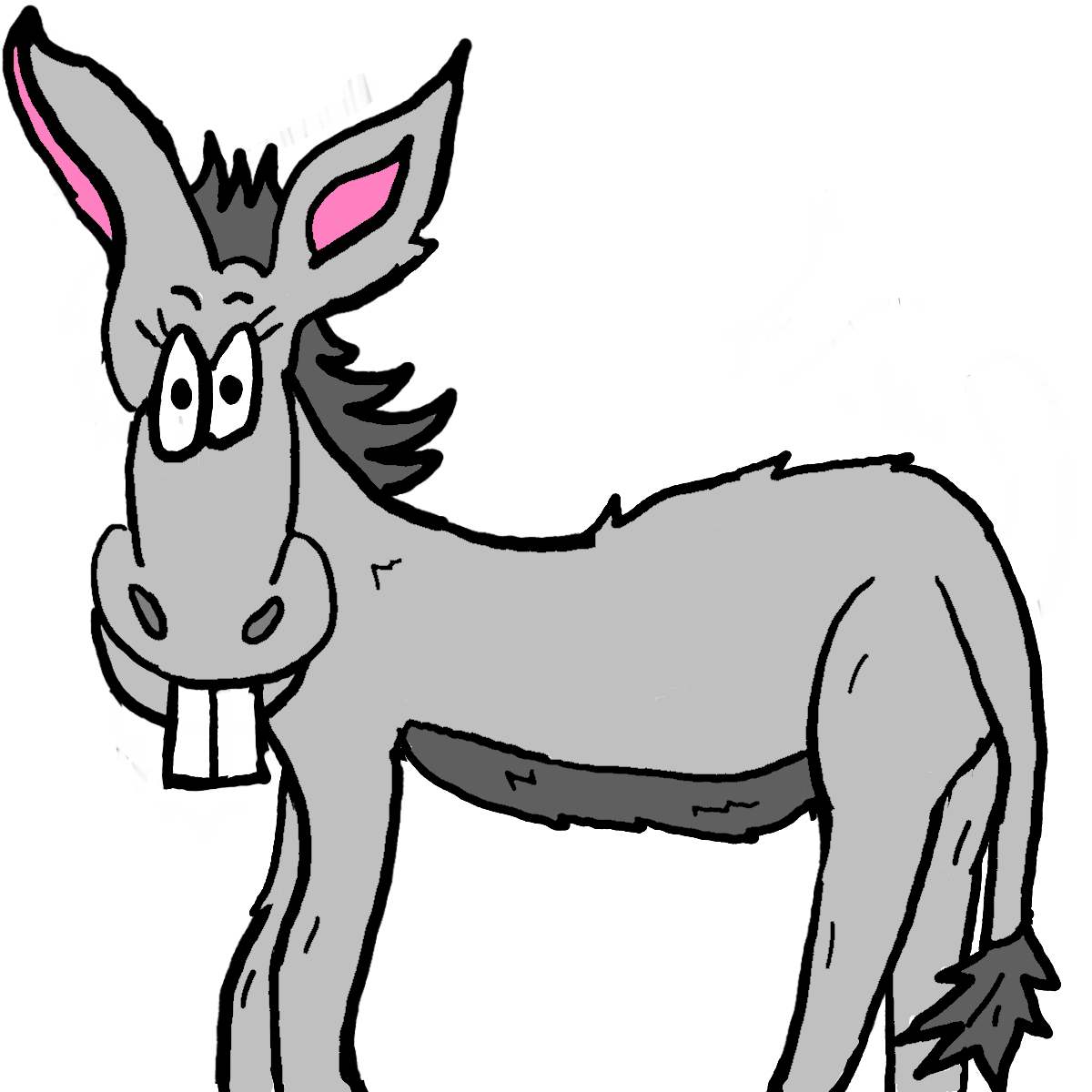 clipart of donkey - photo #21
