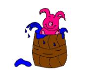 Pig Clipart- Animal Clipart