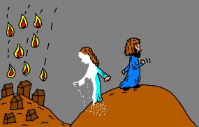 bible story of lot pillar of salt