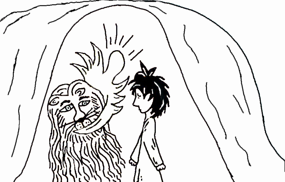 daniel lions den coloring pages - photo #27