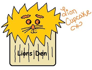 Daniel in the lion's den cupcakes