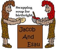 Jacob and Esau Sunday school lessons