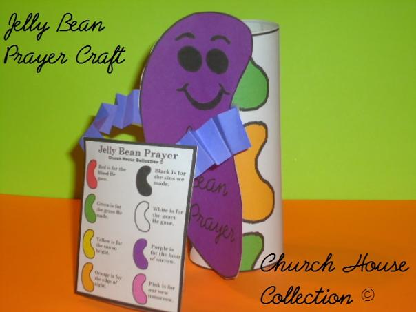 Jelly Bean Prayer Toilet Paper Roll Craft For Easter Sunday School