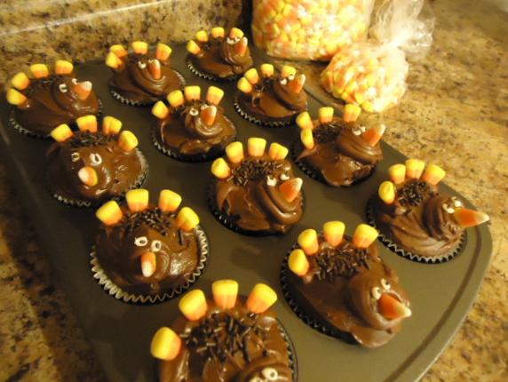 Turkey Cupcakes