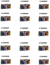 12 Disicples Printable Stickers