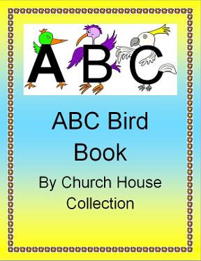 ABC Bird Book- ABC Children Books- ABC Chidlrens Books, ABC Books, ABC Books for Kids, Bird Aplhabet Books, ABC Ebooks, ABC Bird Ebooks